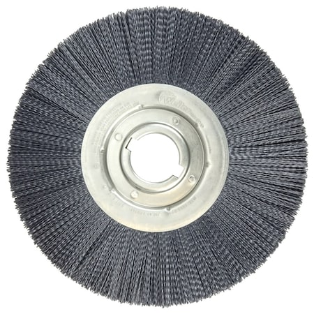 Weiler Burr-Rx 12" Crimped Filament Wheel Brush, .055/80CG Fill, 2" 86134